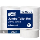 Toalettpapper Tork Advanced T1 6 st/fp
