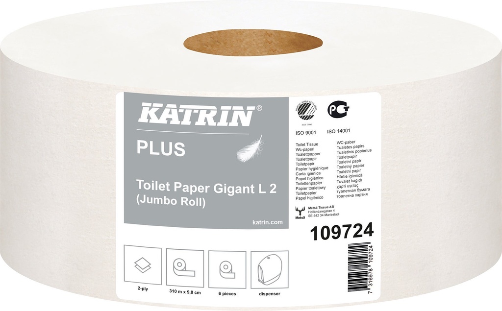 Toalettpapper Katrin Plus Gigant M2