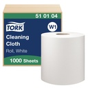 Rengöringsduk Mjuk Tork W1 380 meter Vit