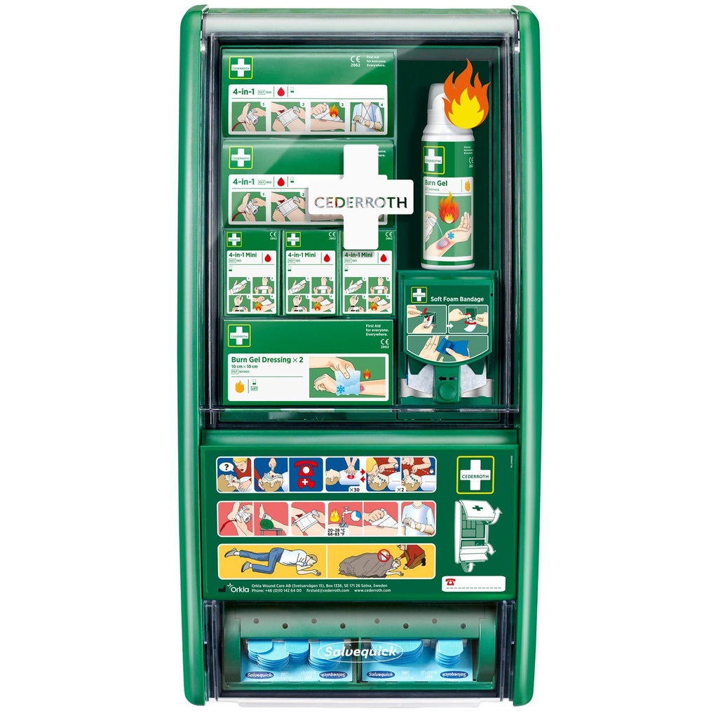 Brännskade station First Aid
