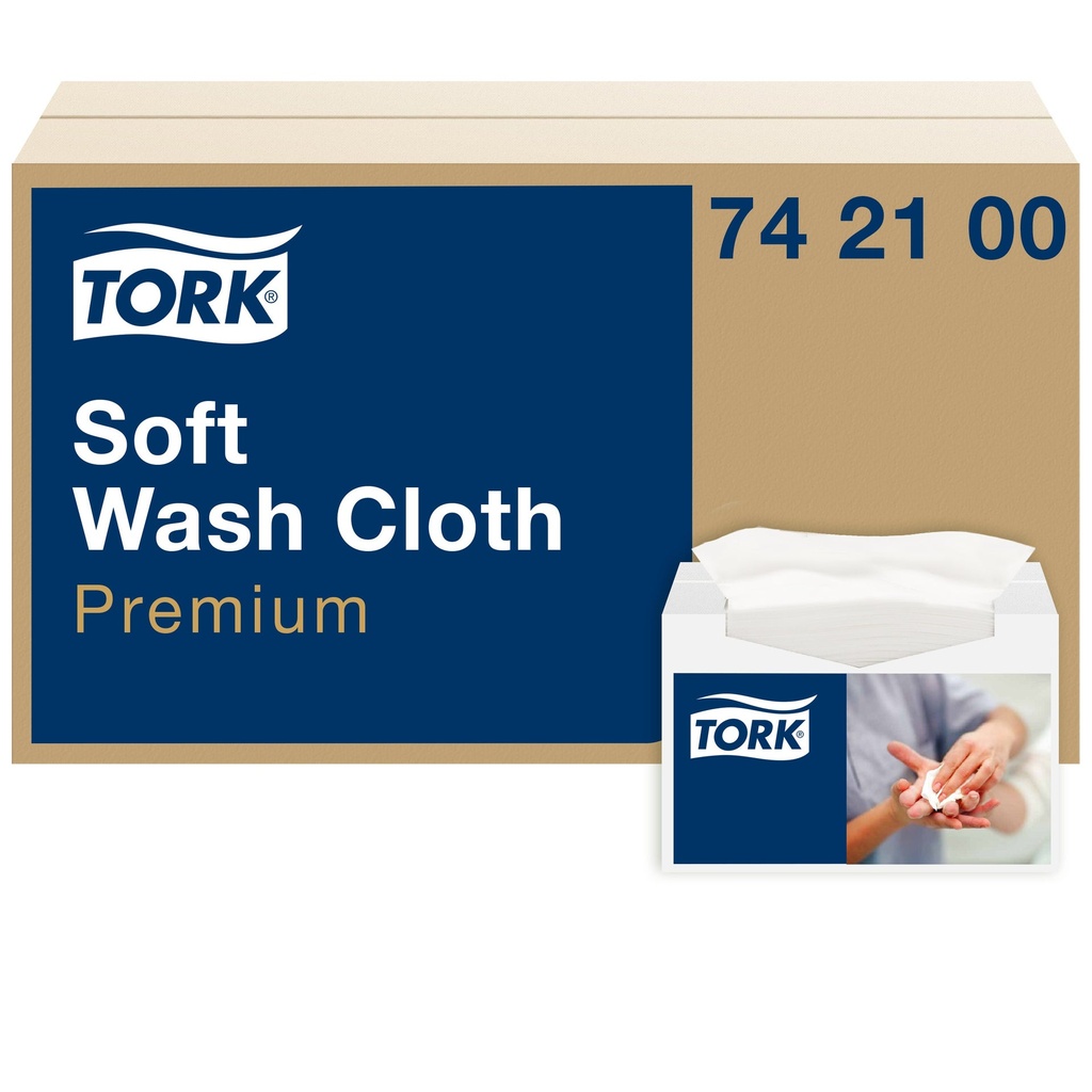Tvättlapp Tork mjuk 135 st/fp