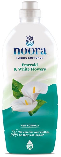 Sköljmedel Noora Emerald & White Flowers  928 ml