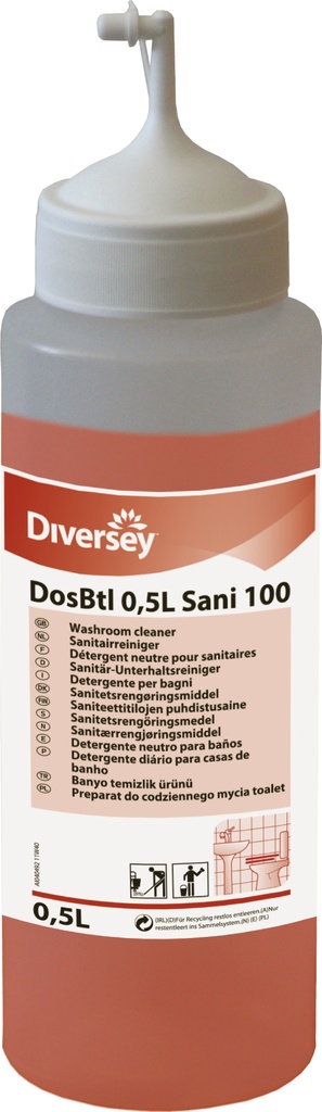 Appliceringsflaska till Sani 100 500 ml