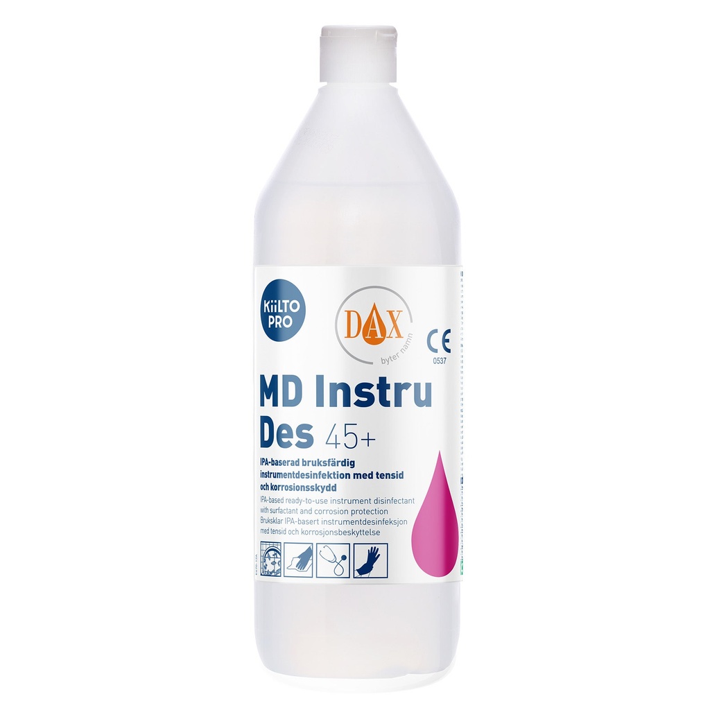Ytdesinfektion MD IPA 45+ 1 liter