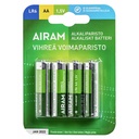 Batteri Airam Alk AA 4/fp