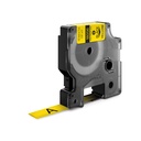 Krympslang Rhino 12 mm 1,5 Meter svart/gul