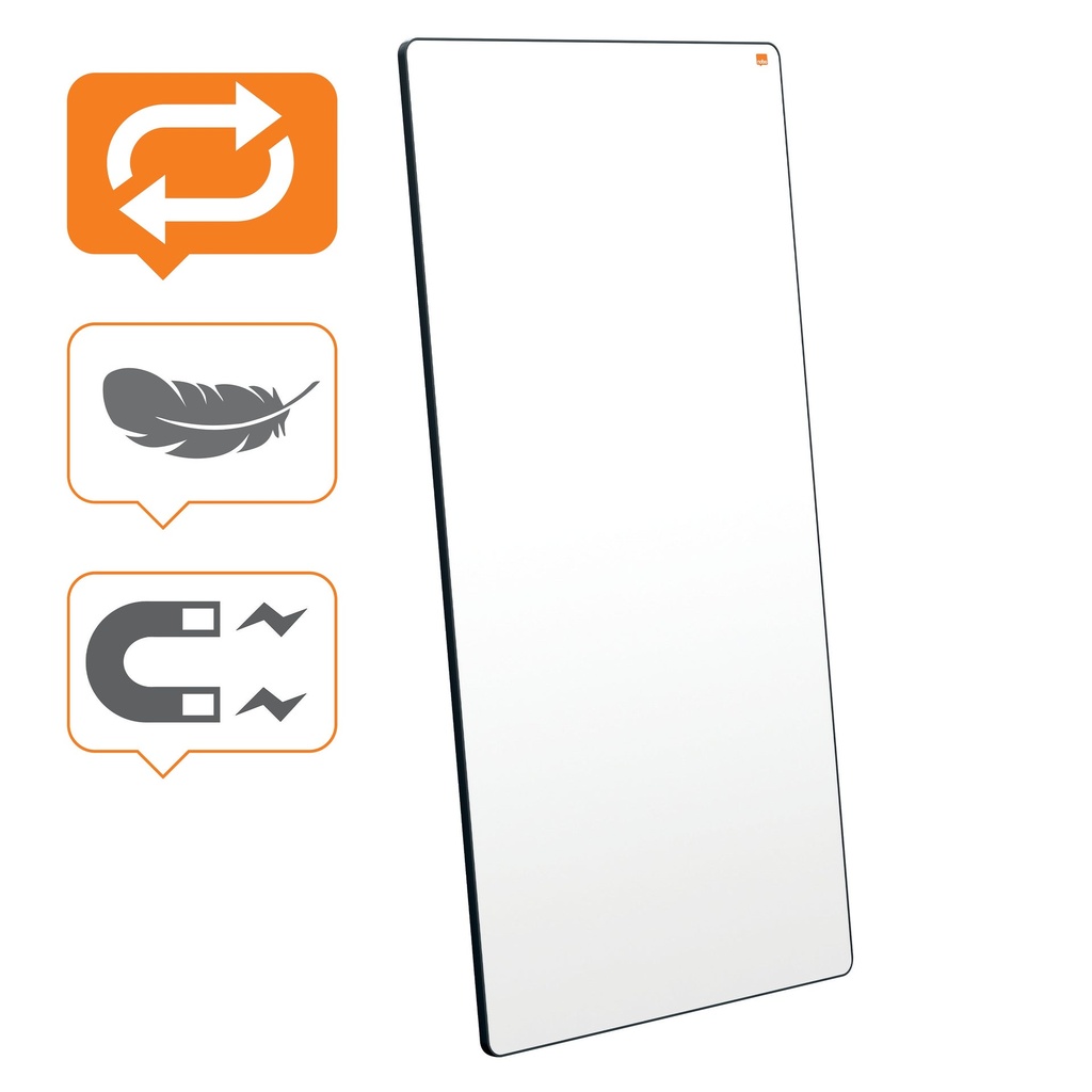 Mobil Whiteboard Move & Meet Svart