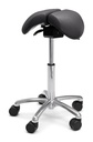 Sadelstol Polo Split Standard svart