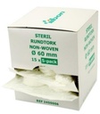 Rundtork ø40mm steril 15x5/fp