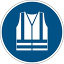 Varseldekal "Använd varselkläder"