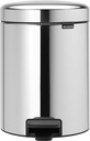 Pedalhink NewIcon Borstadstål 5 liter Brabantia