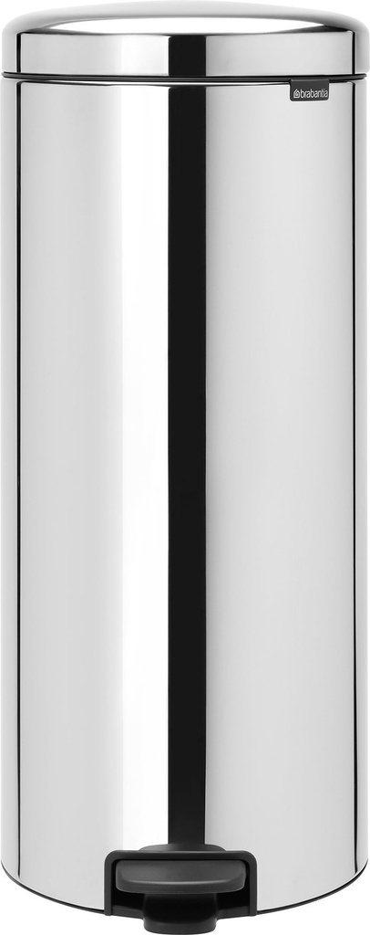 Pedalhink NewIcon Borstadstål 30 liter Brabantia