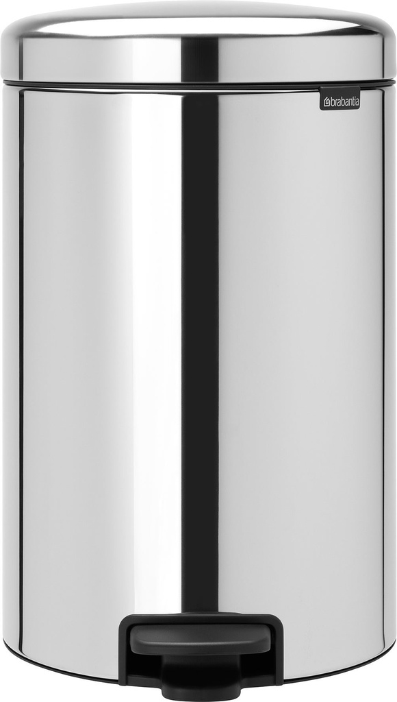 Pedalhink NewIcon Borstadstål  20 liter Brabantia