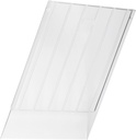FLEXIBOXX A4 stående front transparent