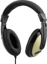 Hörlurar HL-51 3,5 mm 2,5 m svart/guld