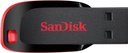 USB minne 2.0 Sandisk Blade 128GB Svart