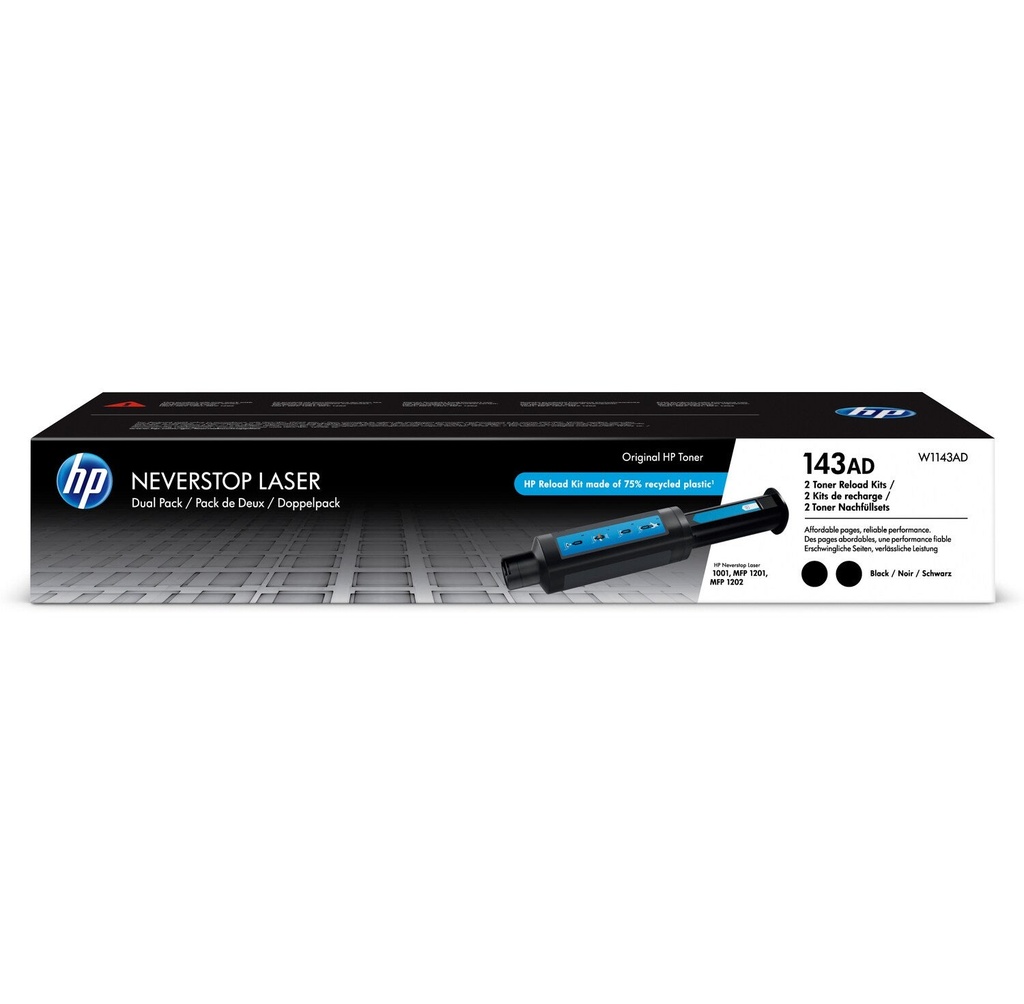 Toner HP Neverstop reload 143AD 2/fp