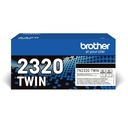 Toner Brother TN2320 Svart 2-pack