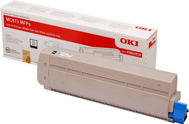 Toner OKI MC873 Svart 15K