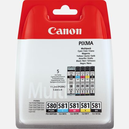 Bläck Canon PGI-580/CLI-581 CMYK