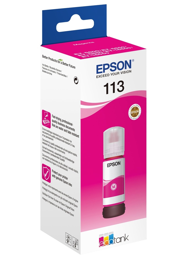 Bläck Epson 113 EcoTank Magenta