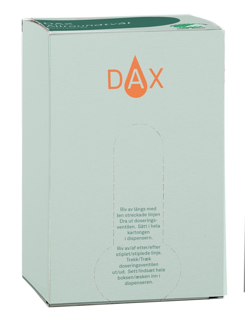 Allroundtvål DAX oparfymerad 700 ml