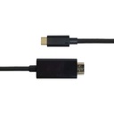 Kabel USB-C till HDMI 2 m svart