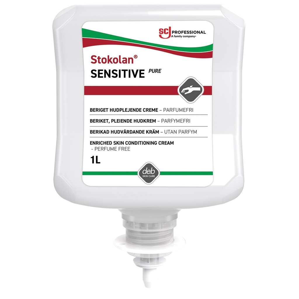 Hudkräm Stokolan Sensitive PURE 1 liter