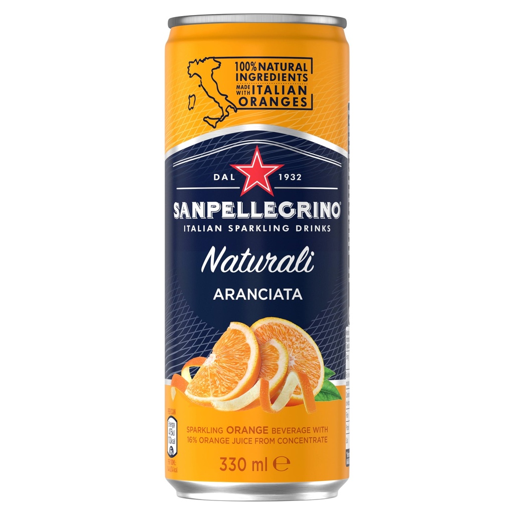 San Pellegrino Aranciata 33 cl inkl. pant