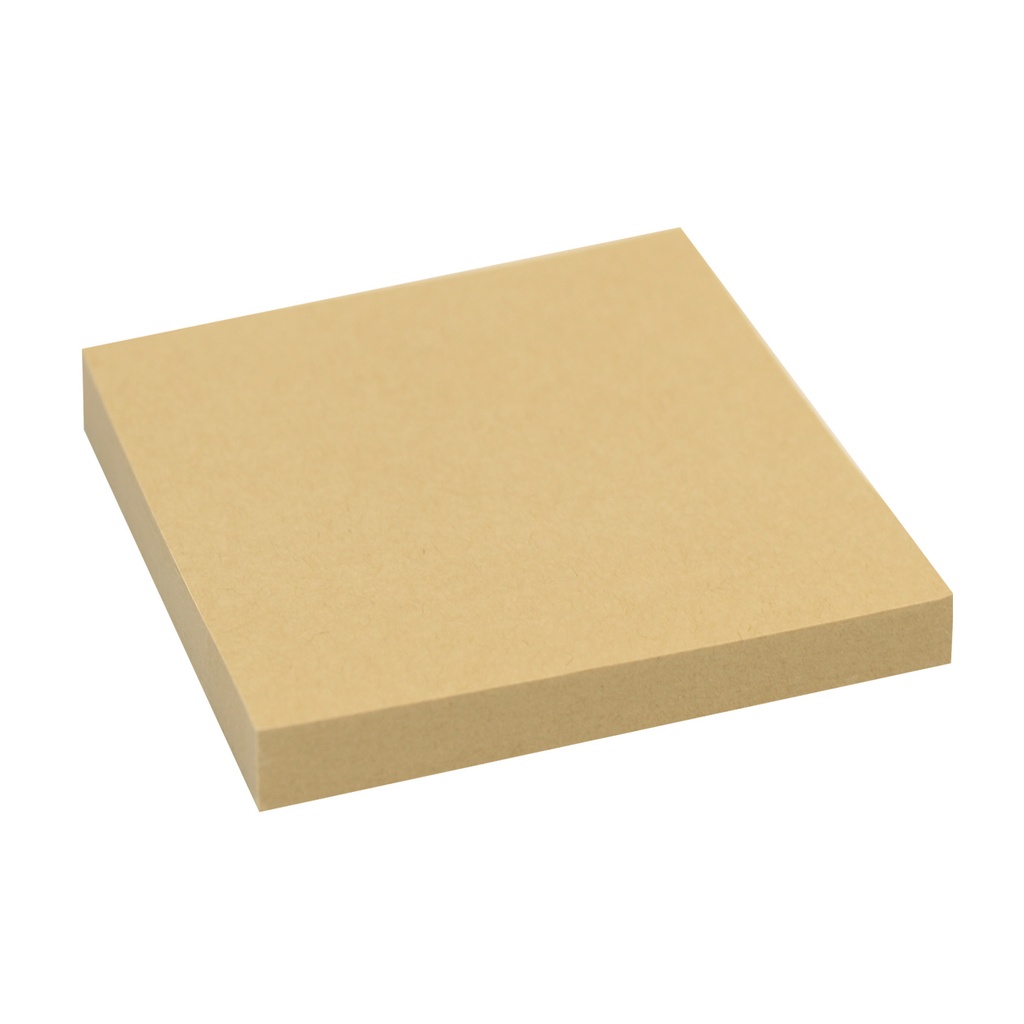Notis 76x76mm kraft