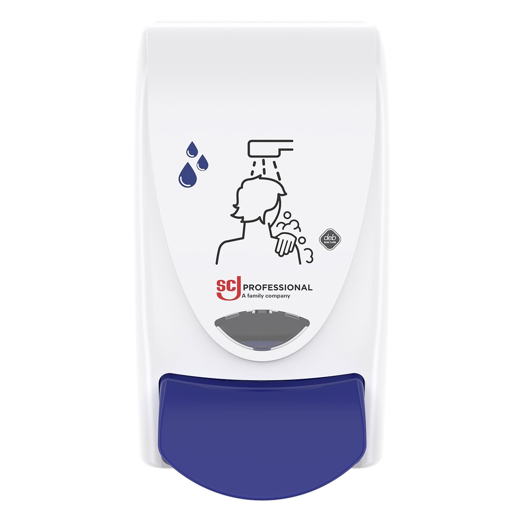 Dispenser duschtvål 1 liter vit