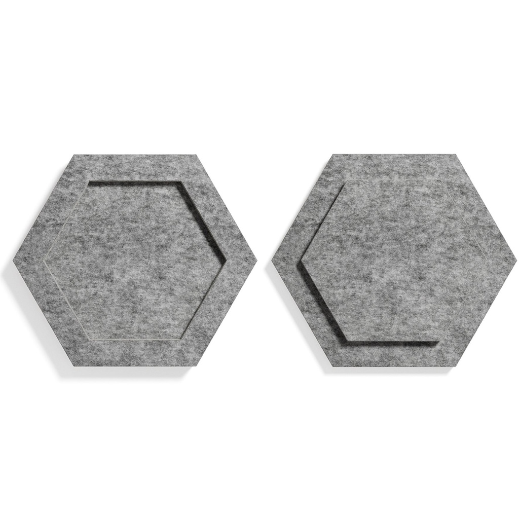 Ljudabsorbent Edge 2-pack grått