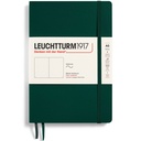 Anteckningsbok A5 soft blank Forest green