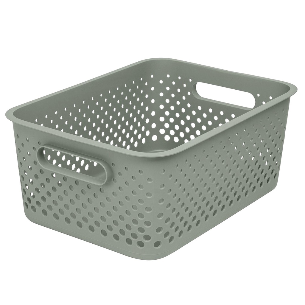 Förvaringslåda Essence L 36,5x27x15cm Grön
