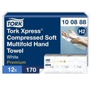 Pappershandduk H2 Premium Xpress® Komprimerad Mjuk 2040/trp