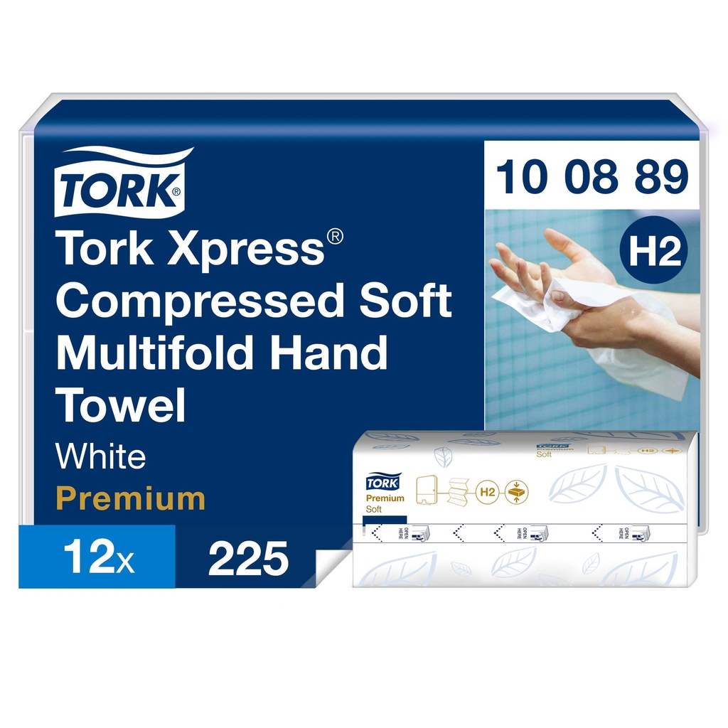 Pappershandduk Tork Xpress® Z Premium Compressed Soft 2700/trp