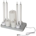 Ljus LED Flamme Charge Mix