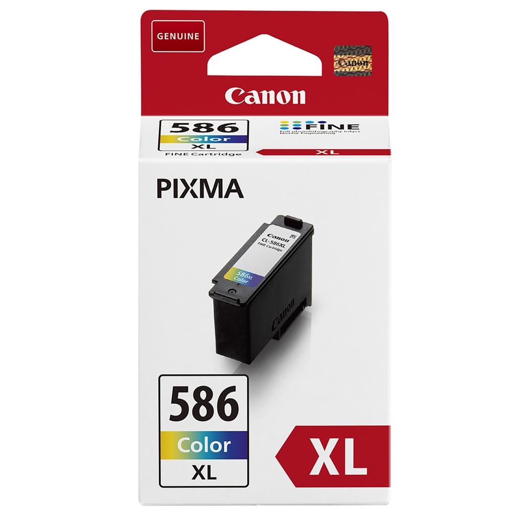 Bläckpatron Canon CL-586XL färg