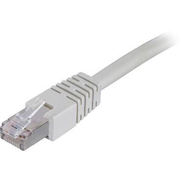 Nätverkskabel U/UTP Cat6 patchkabel Deltaco 5 Meter Grå