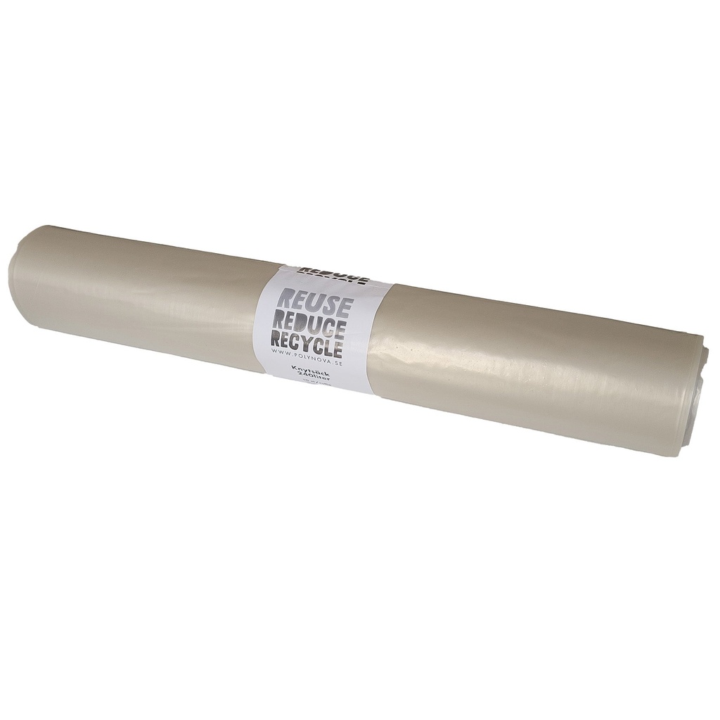 Knytsäck PolyREG 240 liter 870x1600 mm transparent 14x10 st