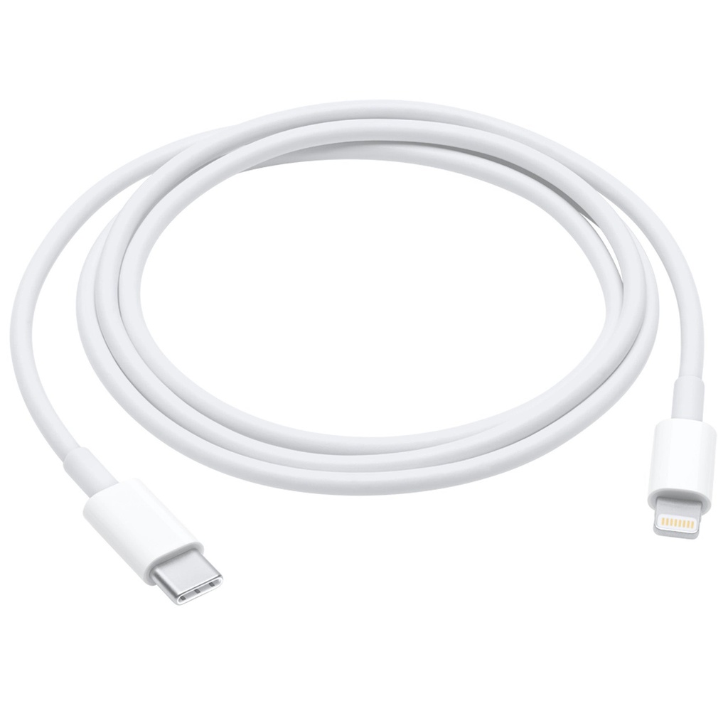 Lightning till USB laddkabel 1 m vit