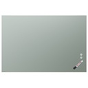Glastavla matt 100x150 cm sage green