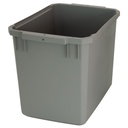 Plastkärl Patricia 25 liter grå