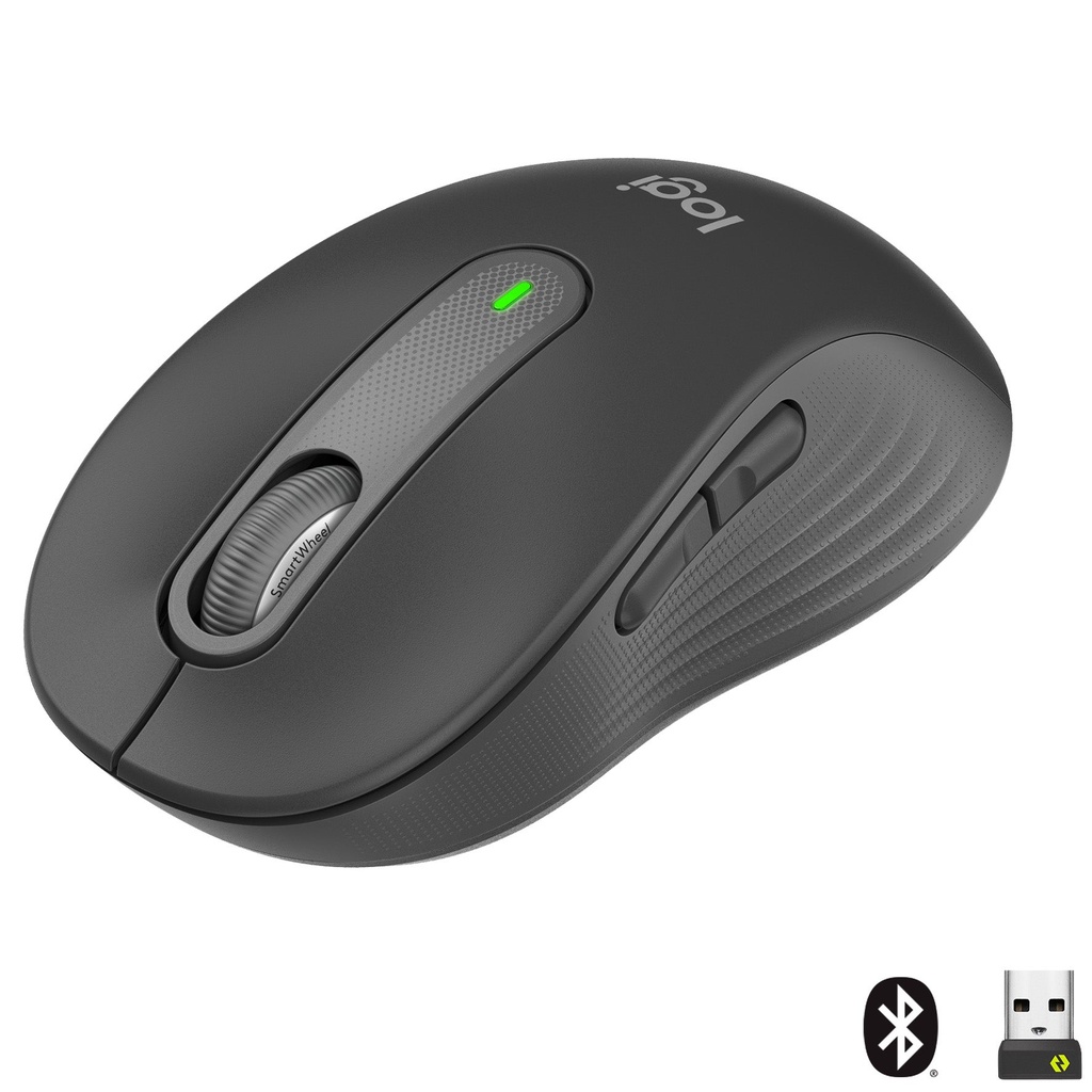 Datormus Signature M650 trådlös grafit