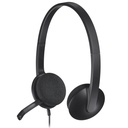 Headset H340 USB svart