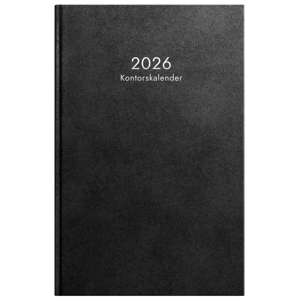 Kontors konstläder 2026 svart