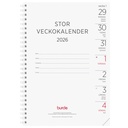 Stor Veckokalender 2026 refill
