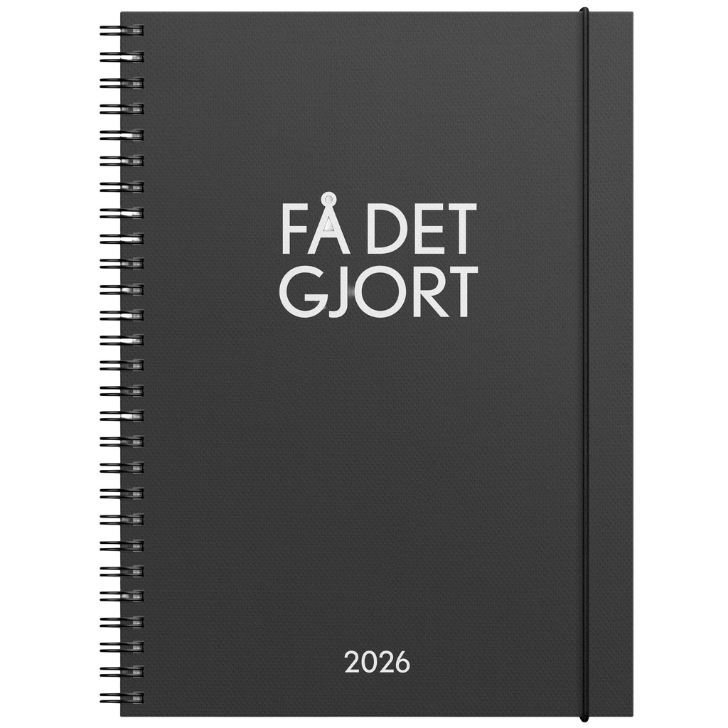 Få det gjort 2026 svart