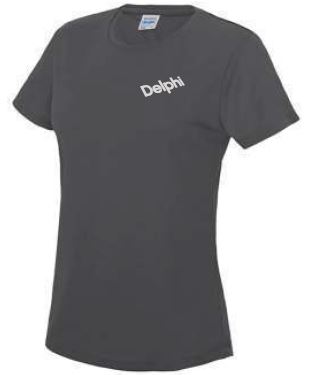 T-shirt DAM storlek:M med Delphi logo
