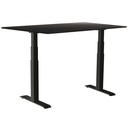 Skrivbord el Easydesk Adapt VI 120x80 cm svart